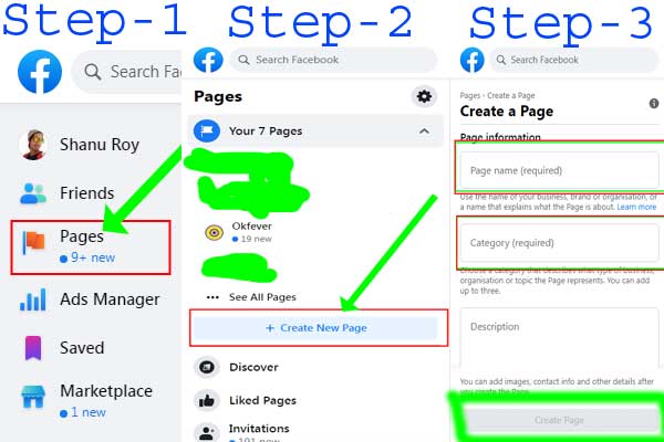 make a facebook page